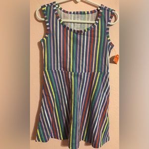 ❤️NWT Wonder nation striped dress size small 4/5